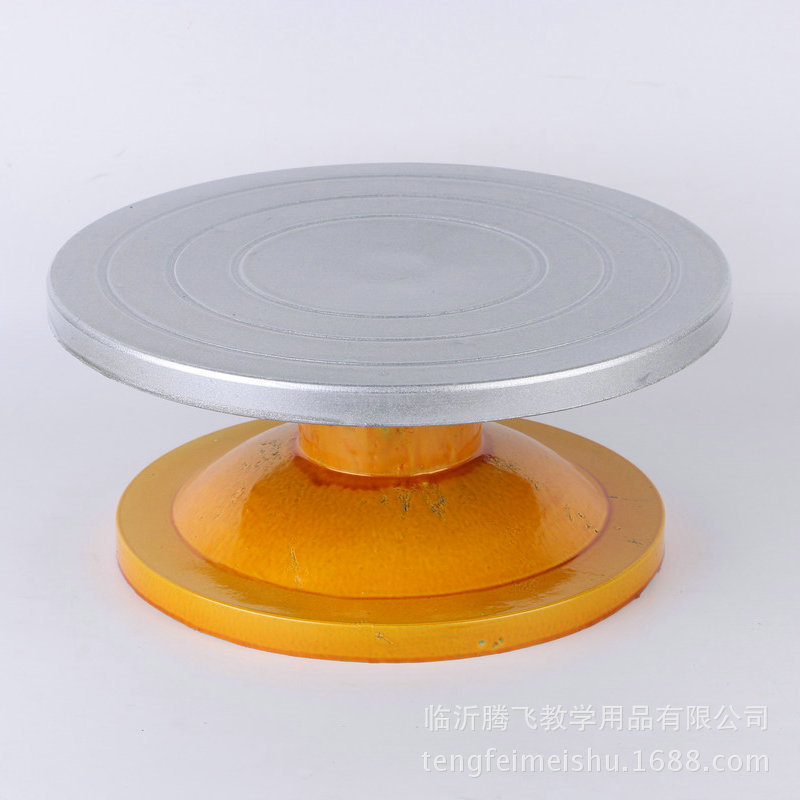 塑钢转台 泥塑工具 陶泥工具美术陶艺用品 雕塑 转盘 学生专用