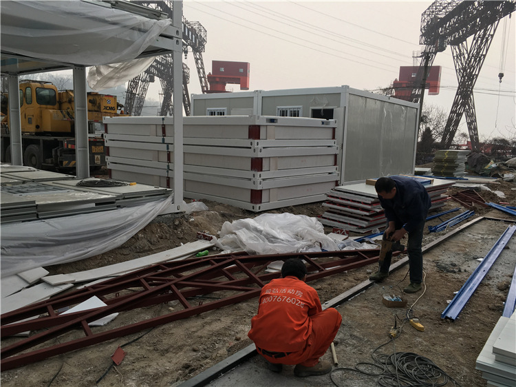 定制打包箱 组装式集装箱房屋 活动房 集装箱房 工地办公住宿房屋
