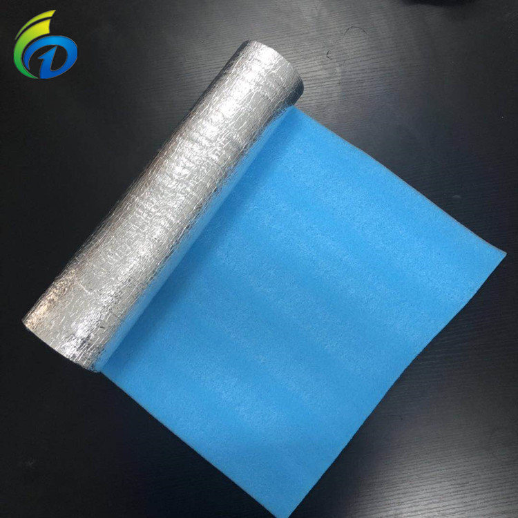 铝箔膜淋膜珍珠棉 纯铝箔复合epe 屋顶隔热材料 铝箔复合包装