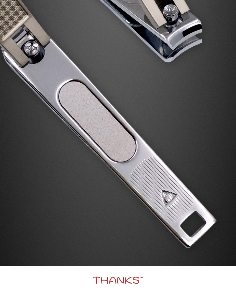 欧美达指甲钳美甲修甲刀指甲刀平口大号指甲剪带锉刀批发3001-2