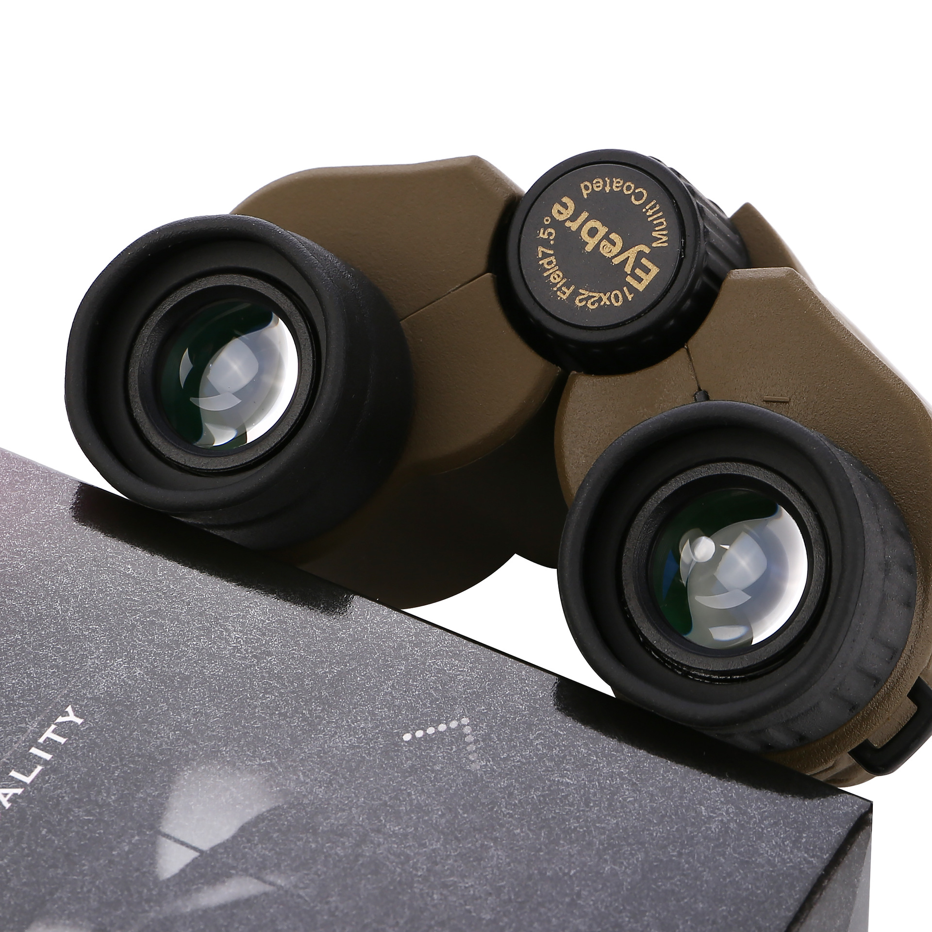 10x22高档全包保罗望远镜光学双筒望远镜便携式袖珍演唱会户外专