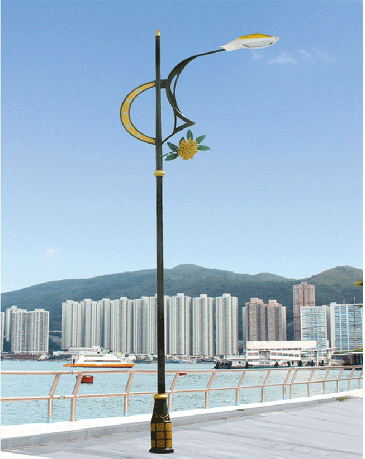 6米仿古led路灯欧式庭院灯中式民族风道路灯藏式路灯杆复古景观灯