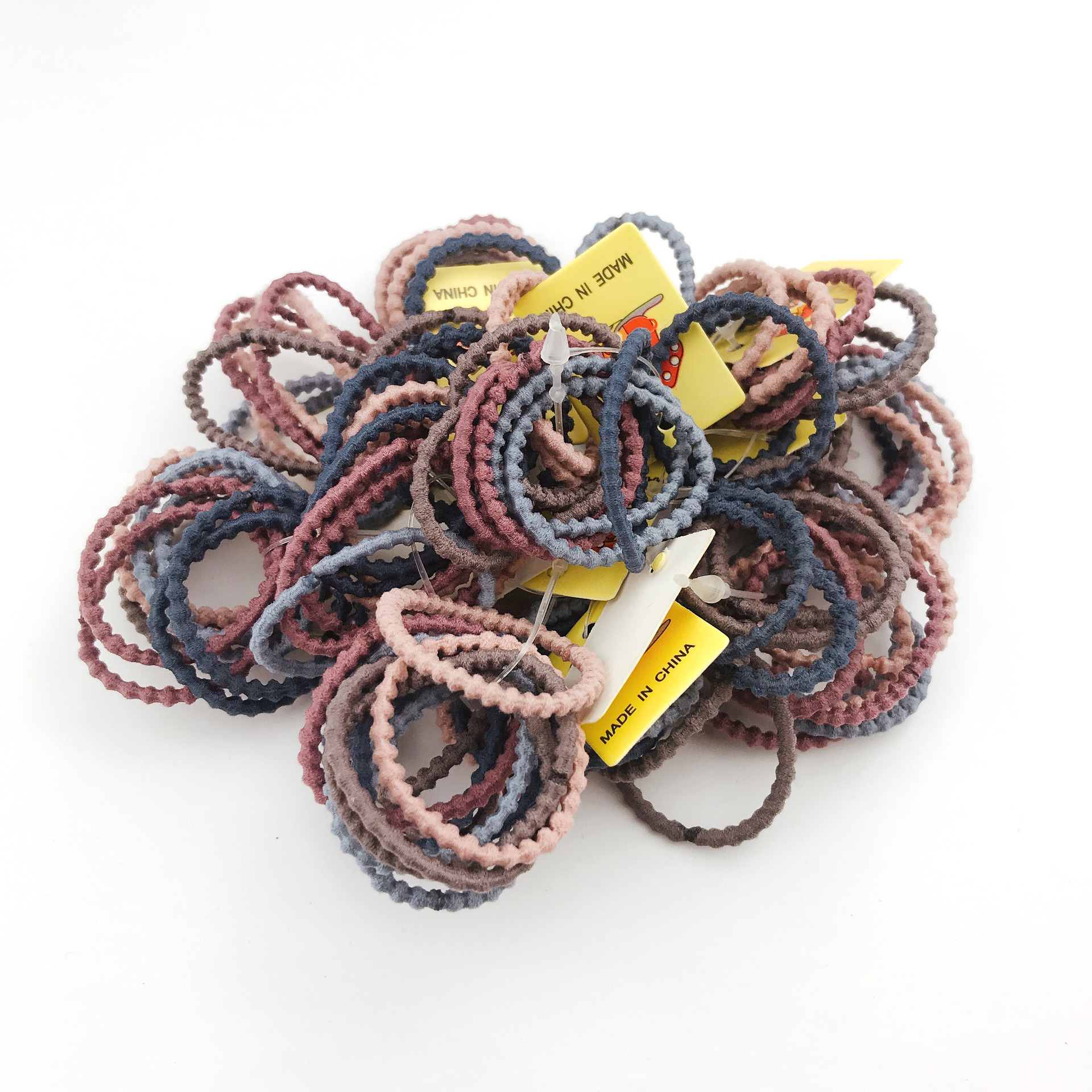 2元店精品 儿童小皮筋约100根价 好质量儿童发圈饰品 宝宝扎头发