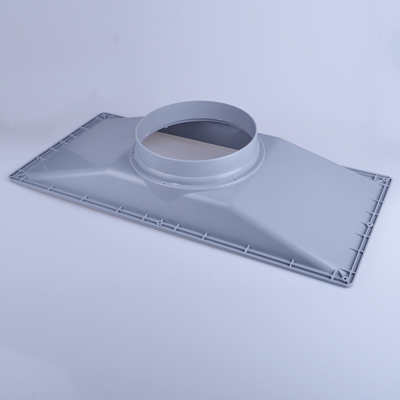 直销定制通风柜_实验室pp厂家直销定制通风柜吸风工业通风罩白色灰色 