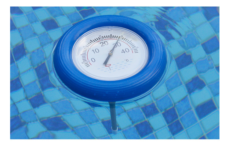 游泳池专用温度计桑拿浴池婴儿池大圆头浮水检测水温计温度测试仪