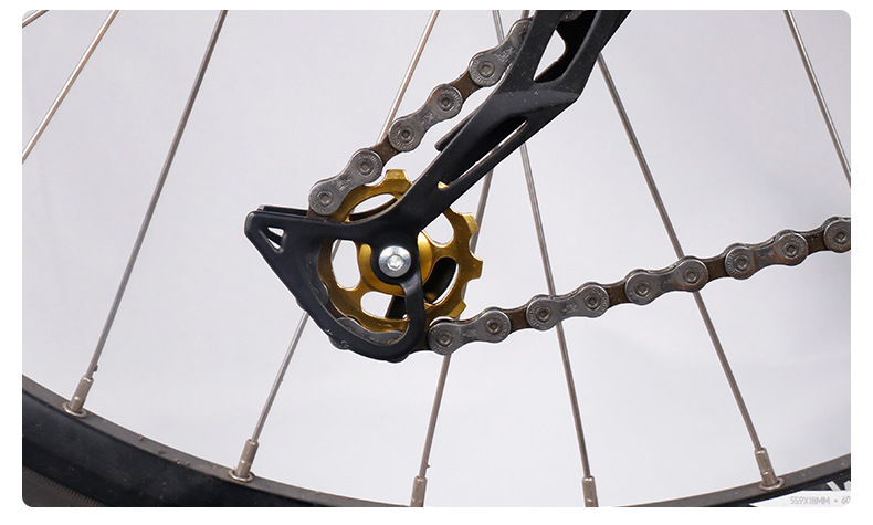 山地自行车链条后拨导轮11t培林轴承变速器 11齿铝合金单车配件