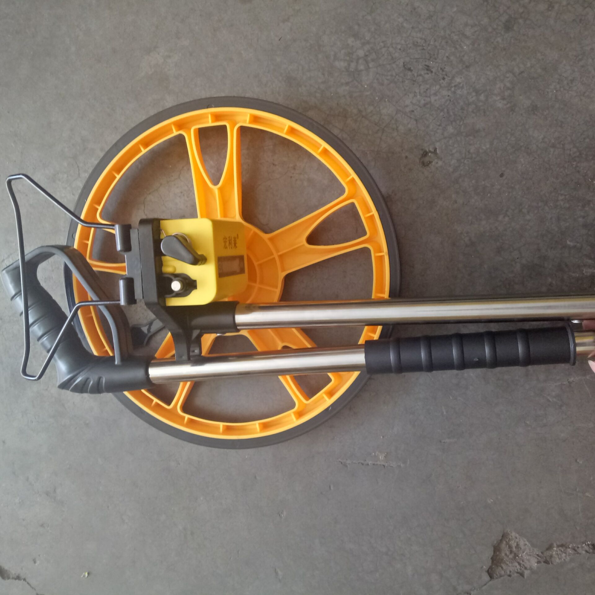 机械式测距轮数显测量轮轮式测距仪机械 数显测距轮 计米器测量轮