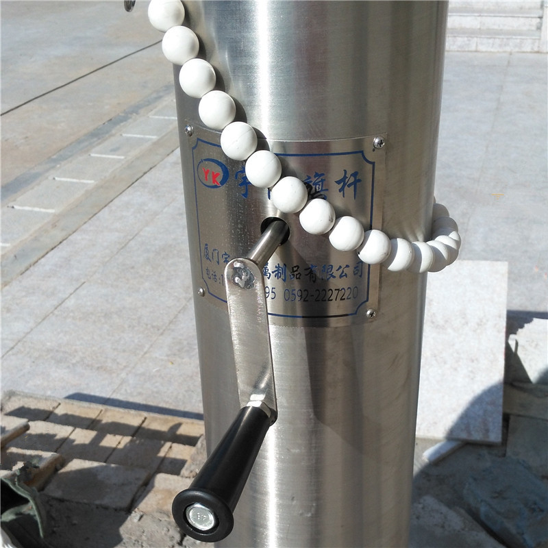 旗杆绕绳器升降配件旗杆升降器 手摇滚绕线器手搅盘旗杆手摇器