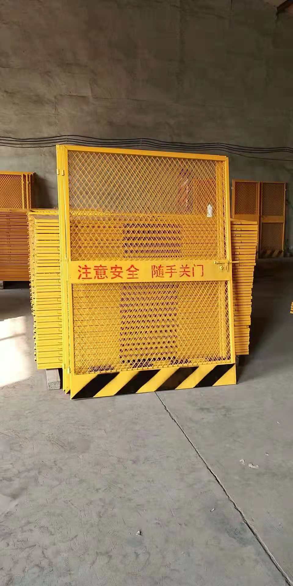 供应电梯井口防护门井道安全门洞口防护栏基坑临边防护栏施工围栏