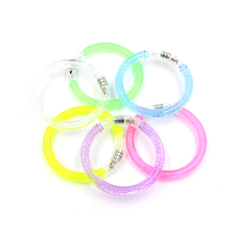 Acrylic Flash Bracelet Jewelry Luminous Bracelet Light Stick Party Cheering Props Children's Toys