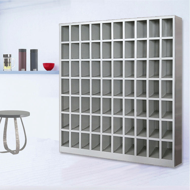 车间口杯柜放置茶杯柜置物架70格水杯柜学校工厂员工休息室茶水柜