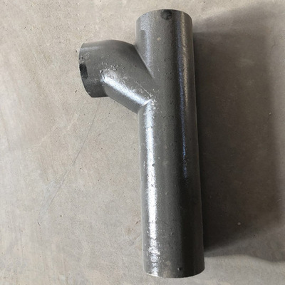 w型加长ty三通 顺水三通管道接口铸铁管件 下水道排水管立检口管