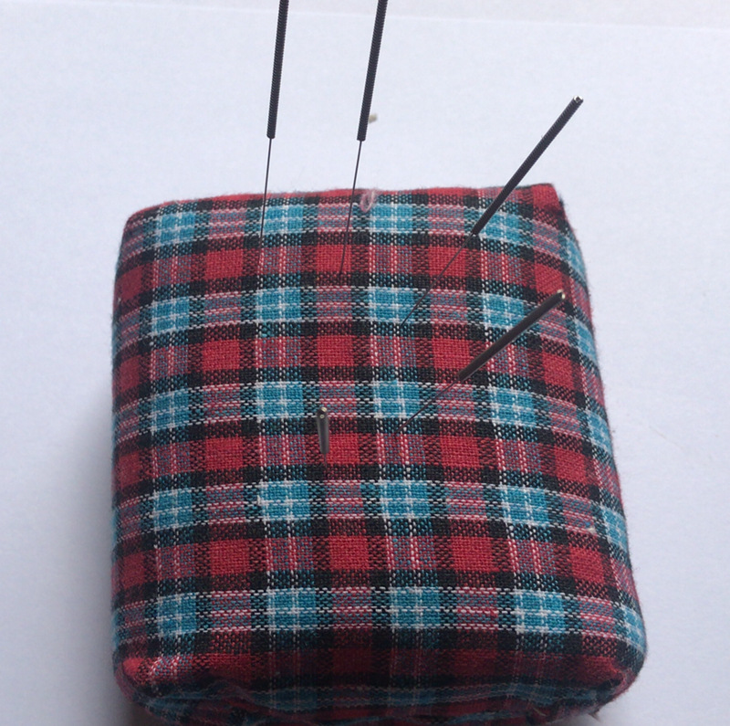 针灸包中医学生练习扎针包练习包练针包初学套装练手仿真皮肤模型