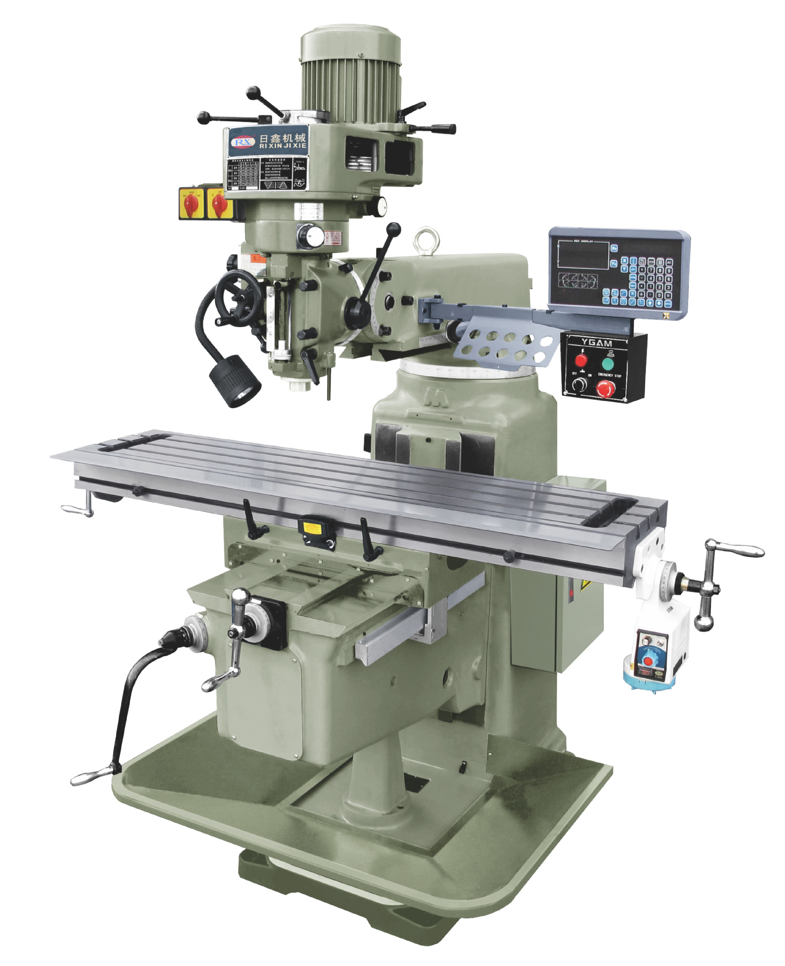东莞厂家直供 4号铣床 数控多功能铣床 龙门铣床 捷甬达炮塔铣床