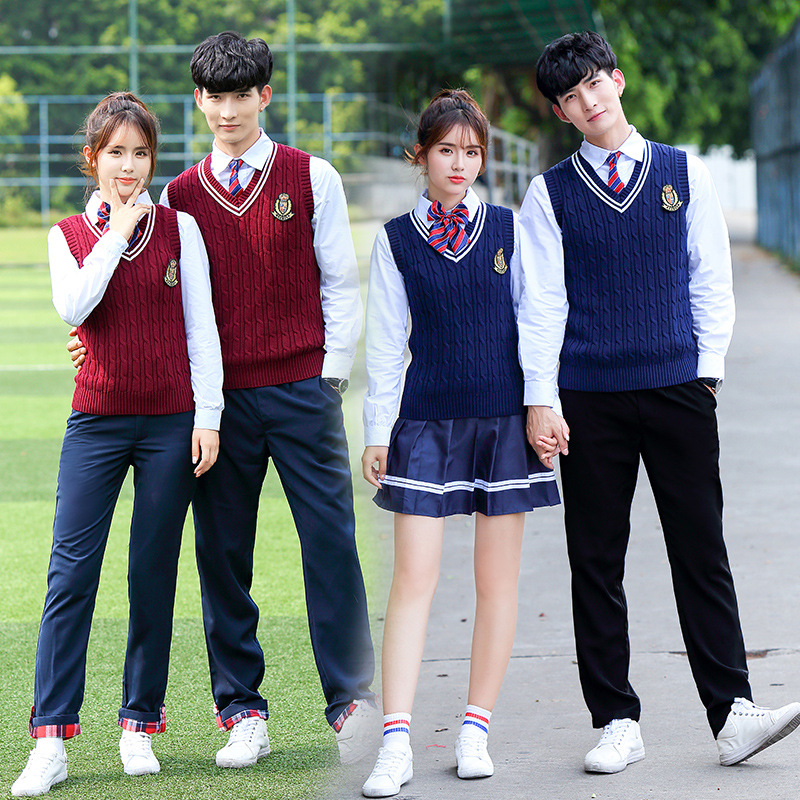 春秋季校服套装日本校园风女装初中高中学生学院风韩版潮韩国班服