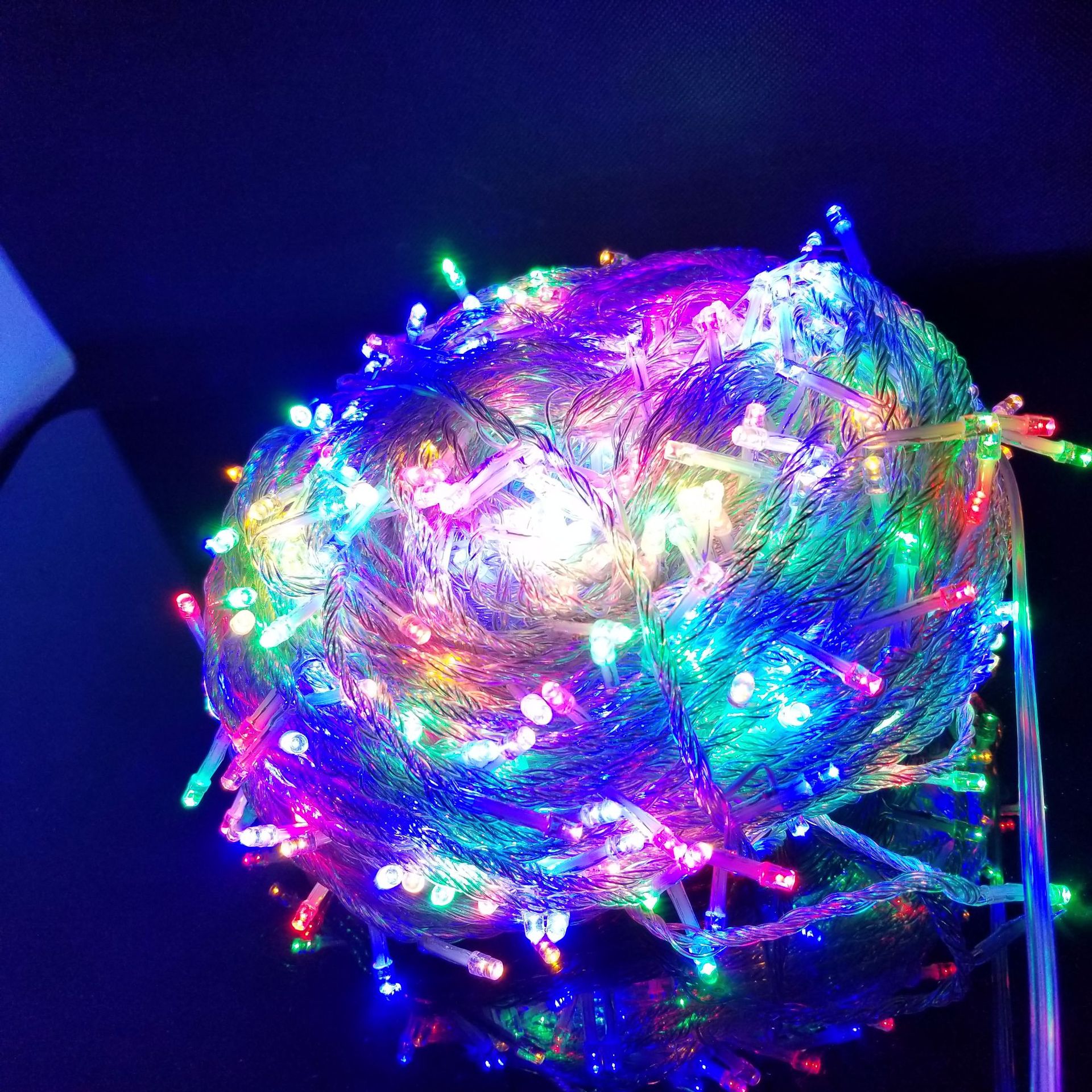 2022新款led灯串工程亮化装饰led灯串户外彩色防水led灯串可代发