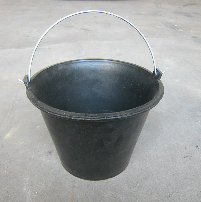 现货供应建筑橡胶水泥桶 圆形花园大容量水桶 轮胎橡胶桶