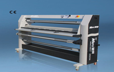 美孚mf1700-f2双面加热覆膜机 两面加热热裱机 冷热两用 气动升降