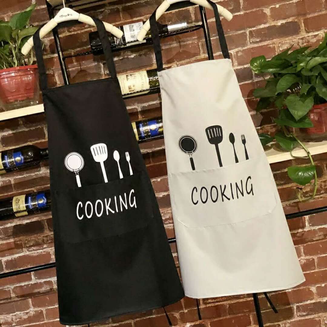 Manufacturer Apron Customized Overclothes Cooking Home Kitchen Waterproof Oil-Proof Customized Gift Apron Coverall Overclothes Printed Logo