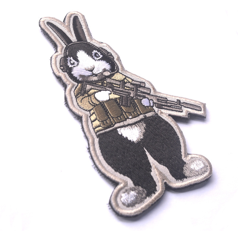 傲途多尔 猫屎一号战术章 帕奇 波塔斯基刺绣臂章 双面魔术贴包贴