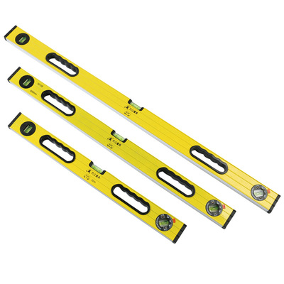 防摔高精度水平尺强磁铝合金水平尺装修工具水泡平衡尺