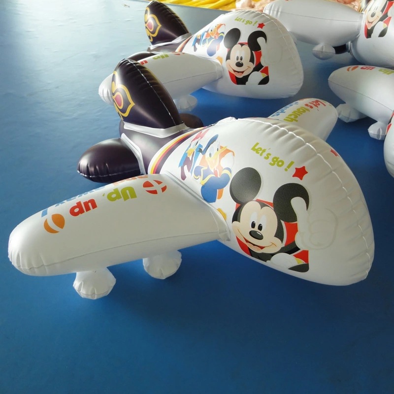 厂家定做飞机充气玩具 充气飞机展示玩具模型