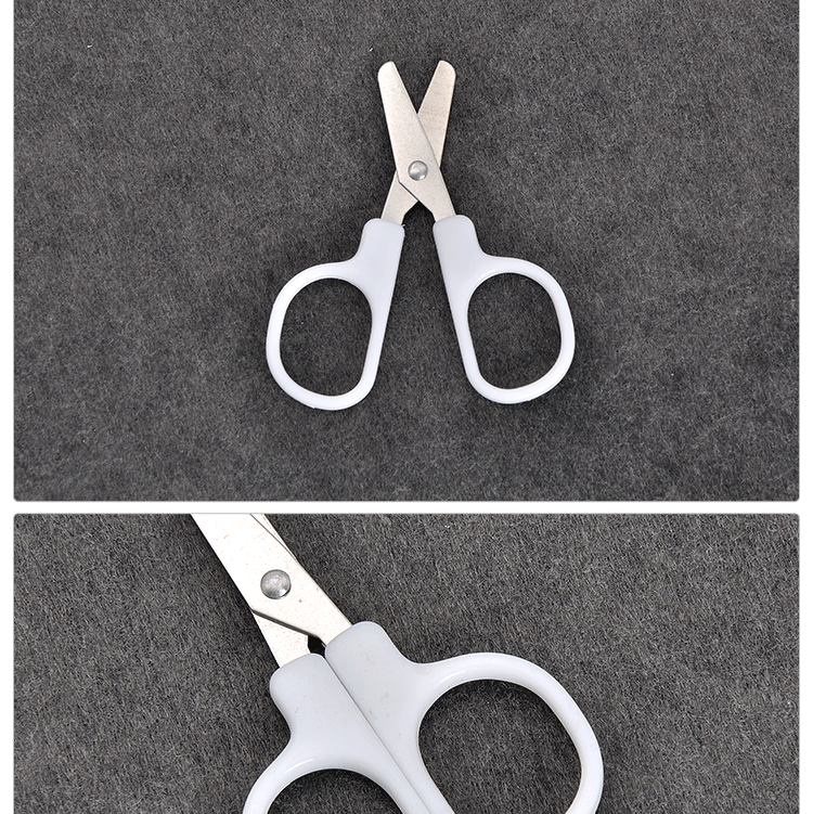 厂家现货供应迷你小剪刀学生手工剪线剪儿童剪刀不锈钢直头小剪刀