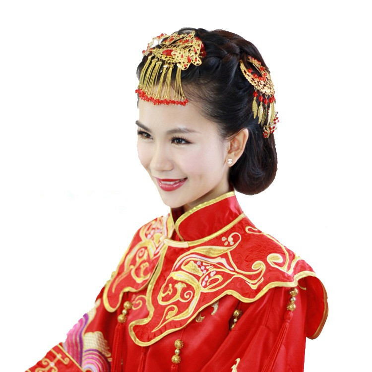 汉唐古装假发包新娘造型盘发假发包唐装贵妃造型8字型儿童假发包