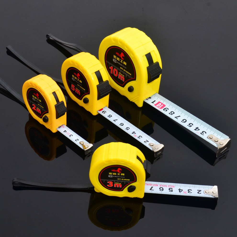 卷尺公制测量工具尺子abs塑壳钢卷尺2米3米 5米 7.5m10米钢尺
