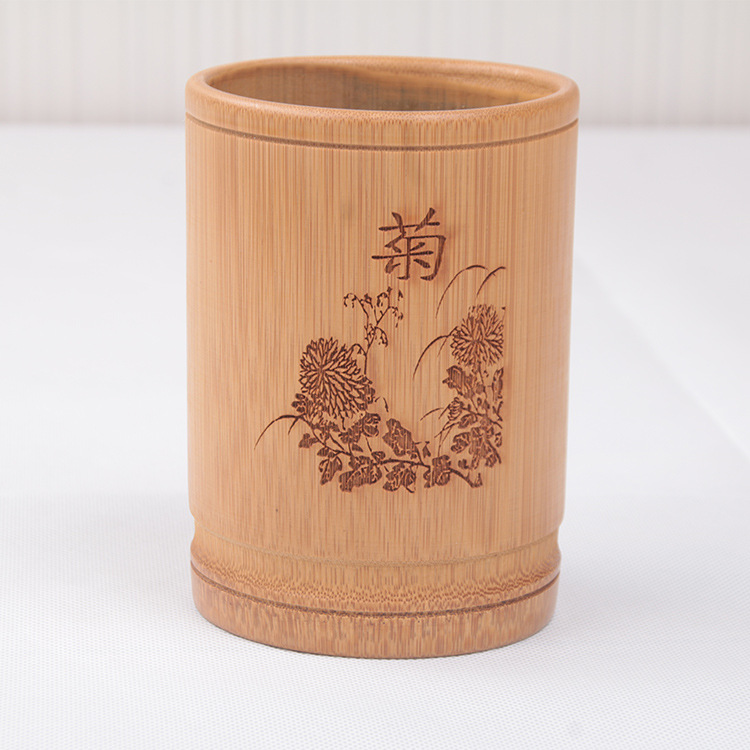 5cm 高11cm (手工测量 略有误差 以实样为准) 【材质】:天然楠竹