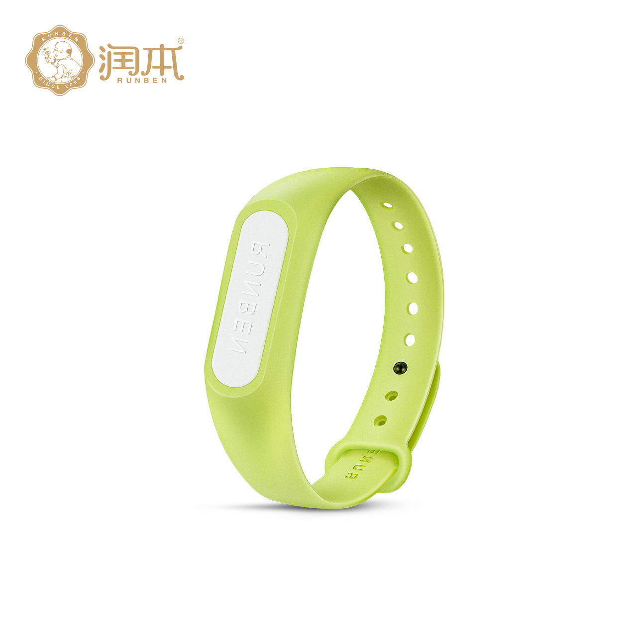 润本驱蚊手环孕妇成人户外植物精油防蚊硅胶手环随身 成人款