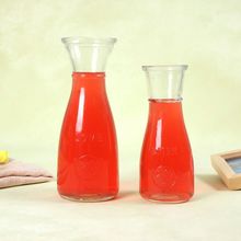 玻璃冰桔茶瓶观山茶杯饮料瓶果汁杯冷泡茶瓶350ml- 500ml家用商用