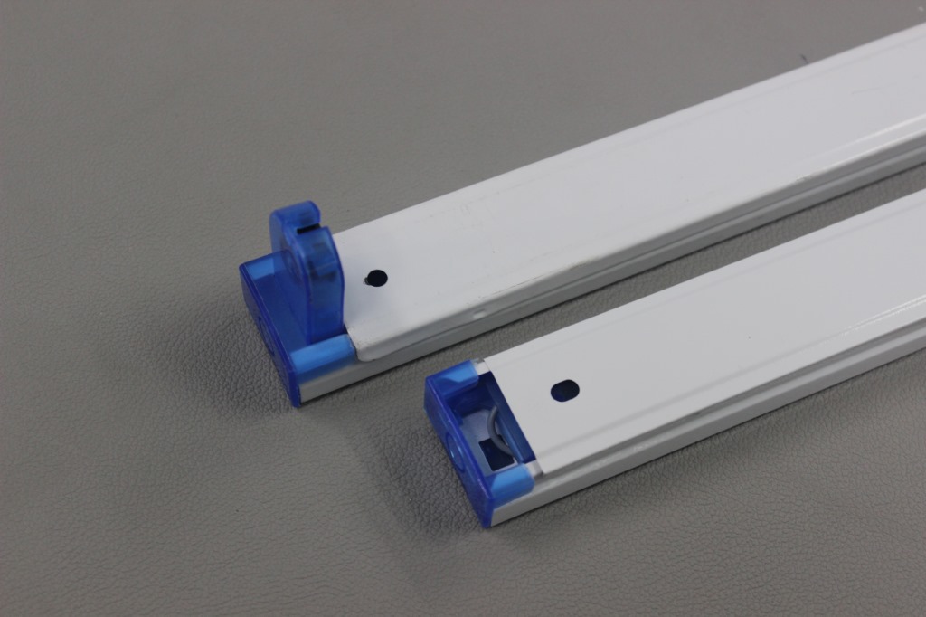 led日光灯架灯管支架t8日光灯电子荧光灯支架led水晶头支架空壳