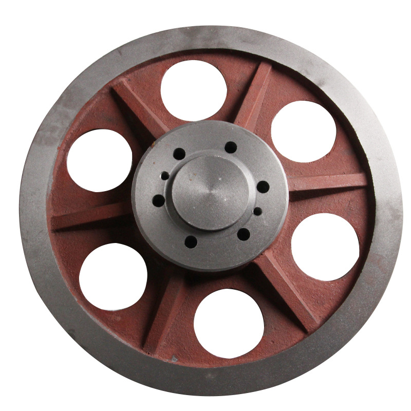 正川 带锯床主动轮 从动轮 被动轮 带锯轮轴4028 4232数控配件