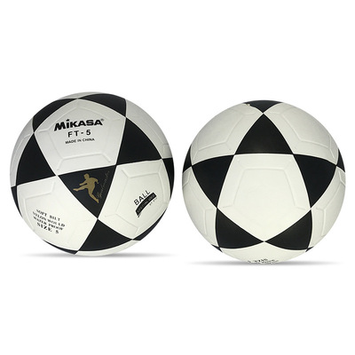 正品mikasa5号贴皮无缝足球 青少年儿童pu球 欧冠英超比赛用球