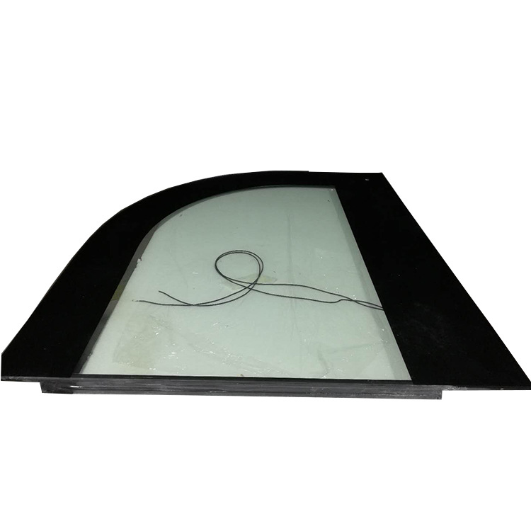蛋糕柜电加热扇形玻璃 错层台阶喷油中空钢化充氩气镀膜玻璃-阿里巴巴