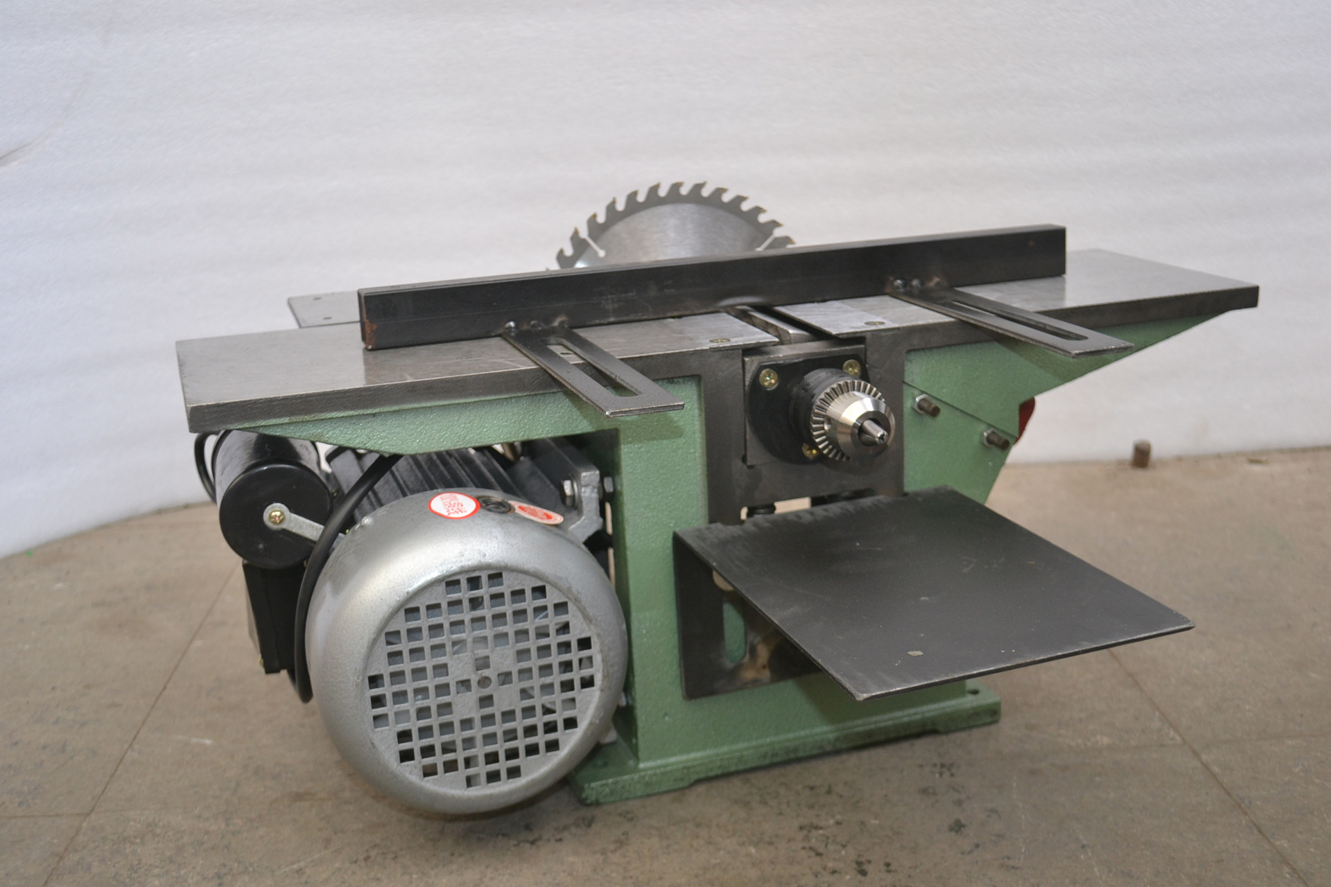 工业级三合一台刨 木工平刨机 电容启动 自动送料木工平刨床