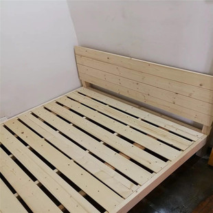 慈溪 余姚 杭州湾 出租房用木制床 工厂宿舍单层木床多少钱一张