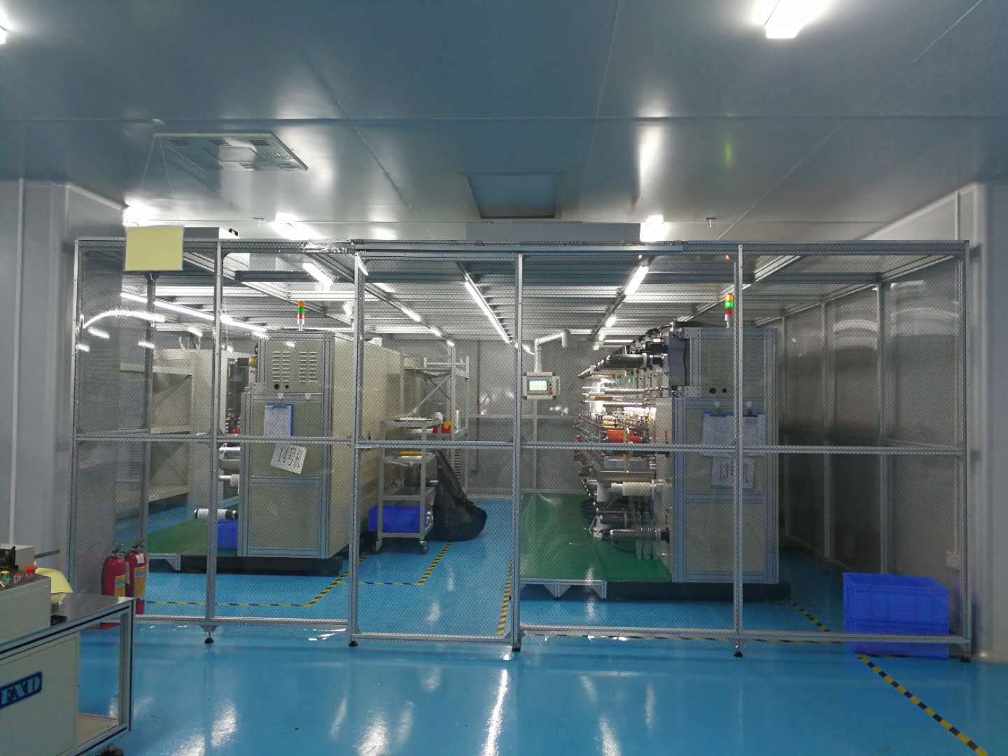 厂家直销空气过滤器无尘车间工作室ffu洁净棚百级千级万级洁净棚