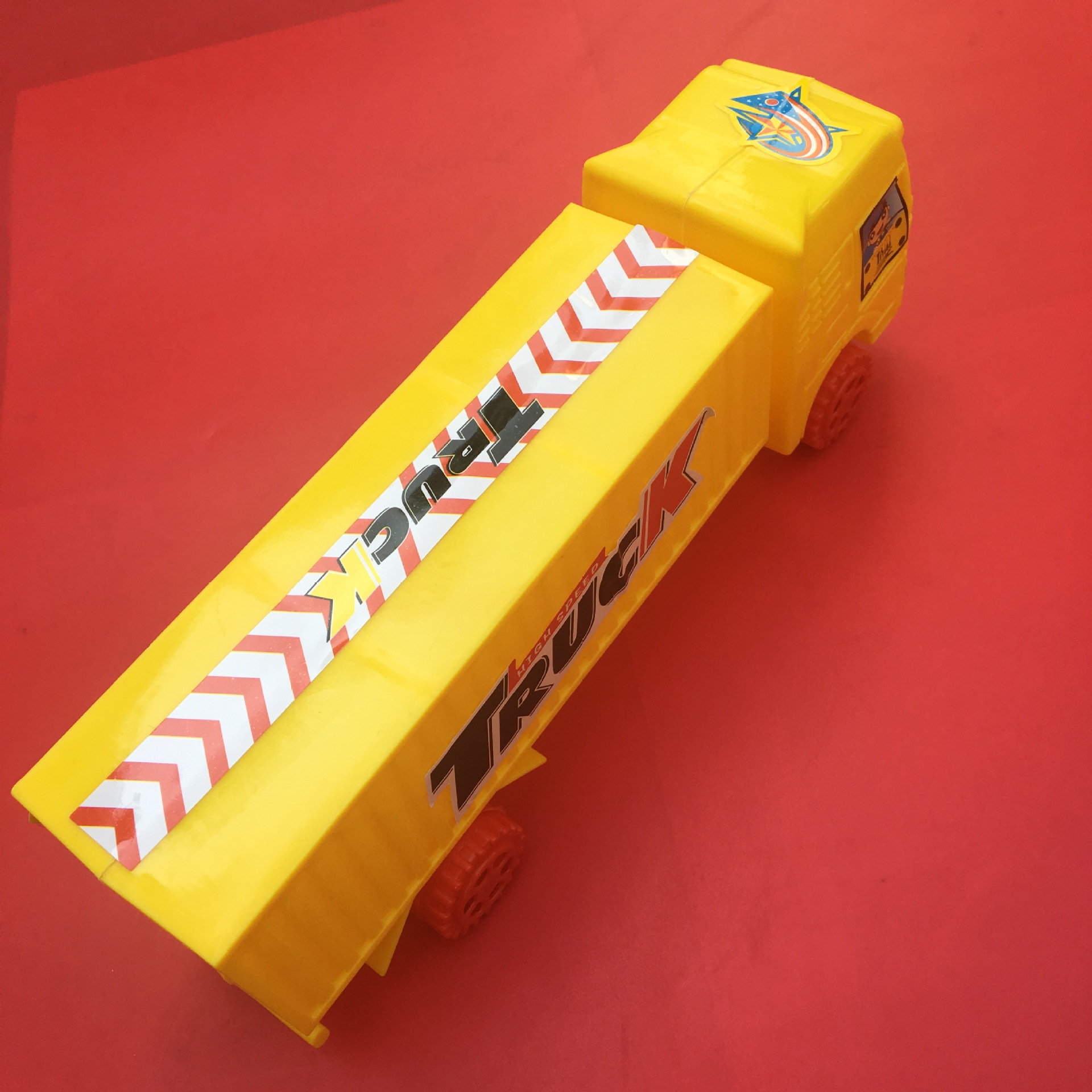 二元批发 集装箱大卡车货车玩具 义乌小商品2元百货玩具货源