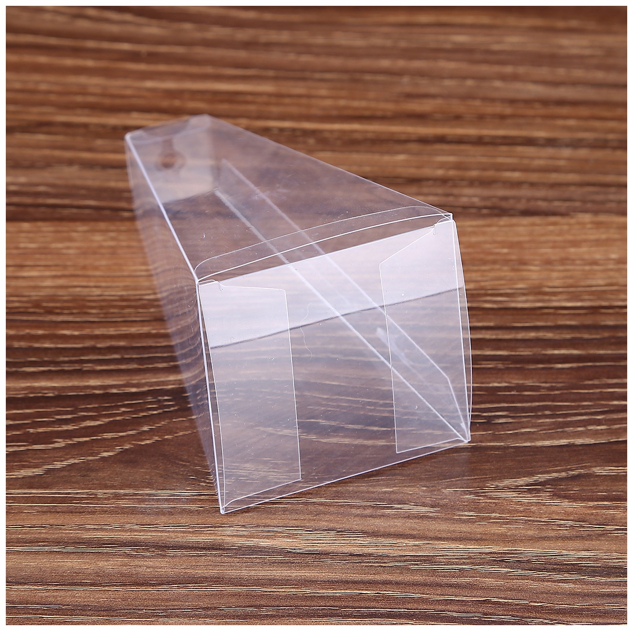 批发三角形pvc包装盒定做pp透明塑料盒子定制pet塑料折盒胶盒定制