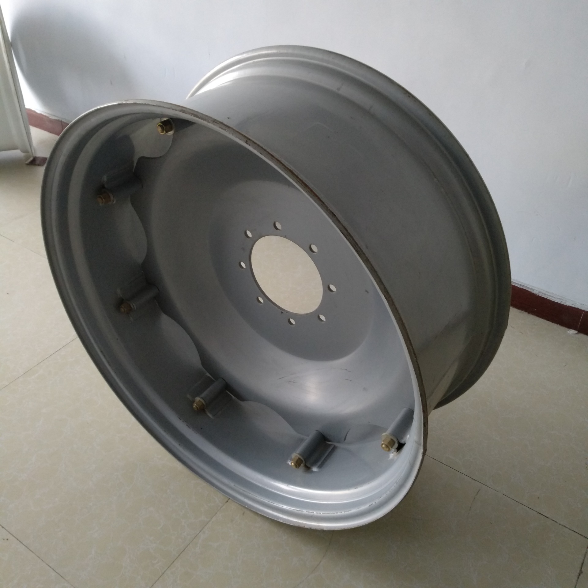 厂家定制 钢拖拉机圈w15x38 适配轮胎20.8-38 农业机械钢圈轮毂