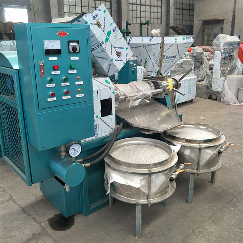 茶籽榨油机 全自动油茶果榨油机 100型菜籽花生螺旋榨油机
