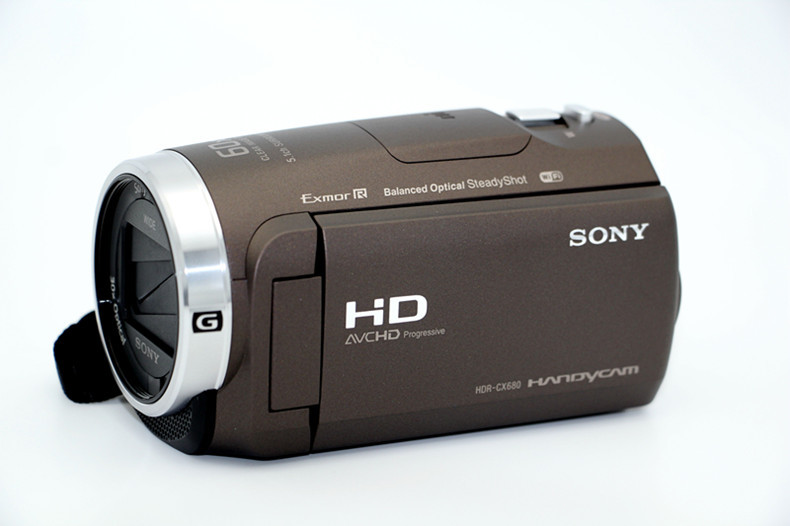 索尼(sony)hdr-cx680 会议家用高清数码摄像机旅游手持dv录像机