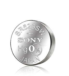 日本原装sr626sw 氧化银0汞环保纽扣电池 sk手表标配更换电池型号