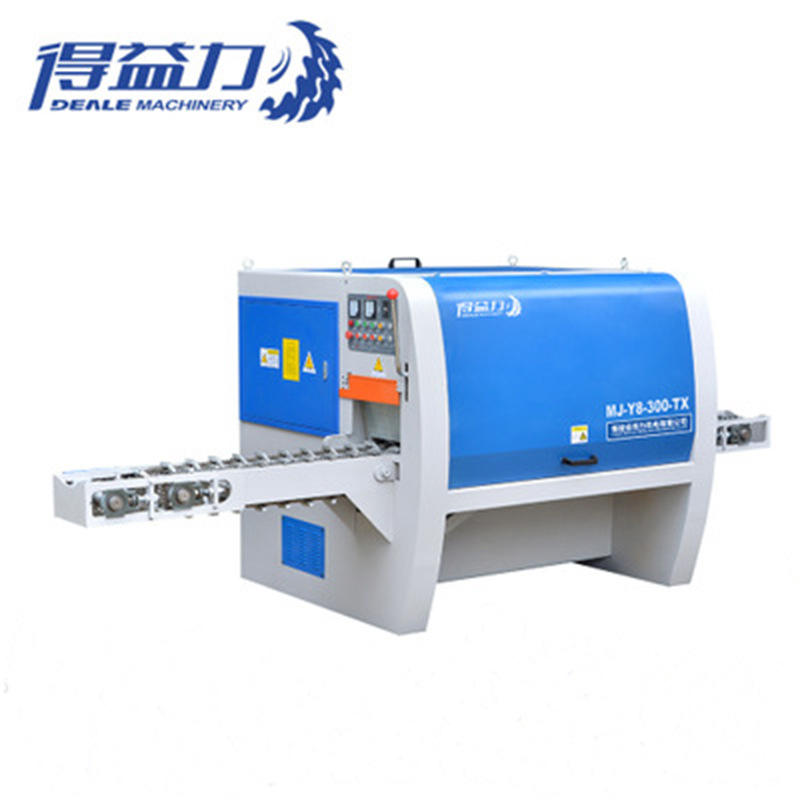 得益力圆木多片锯木工机械设备全自动原木多片锯y8-tx木工开板锯