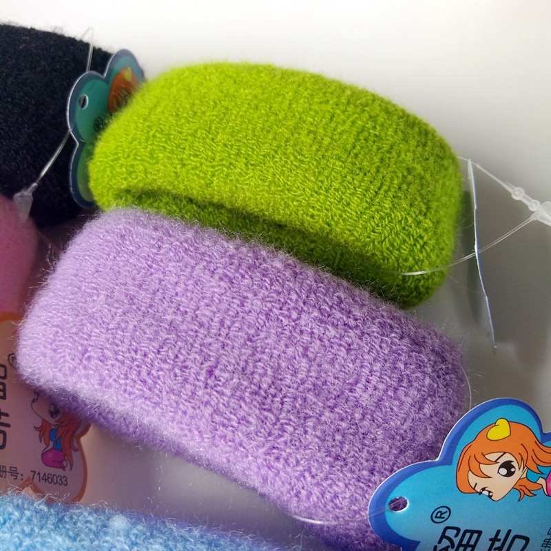 留芳特大号粗毛巾毛线发圈头绳皮筋不伤发橡皮筋皮套发饰头饰批发