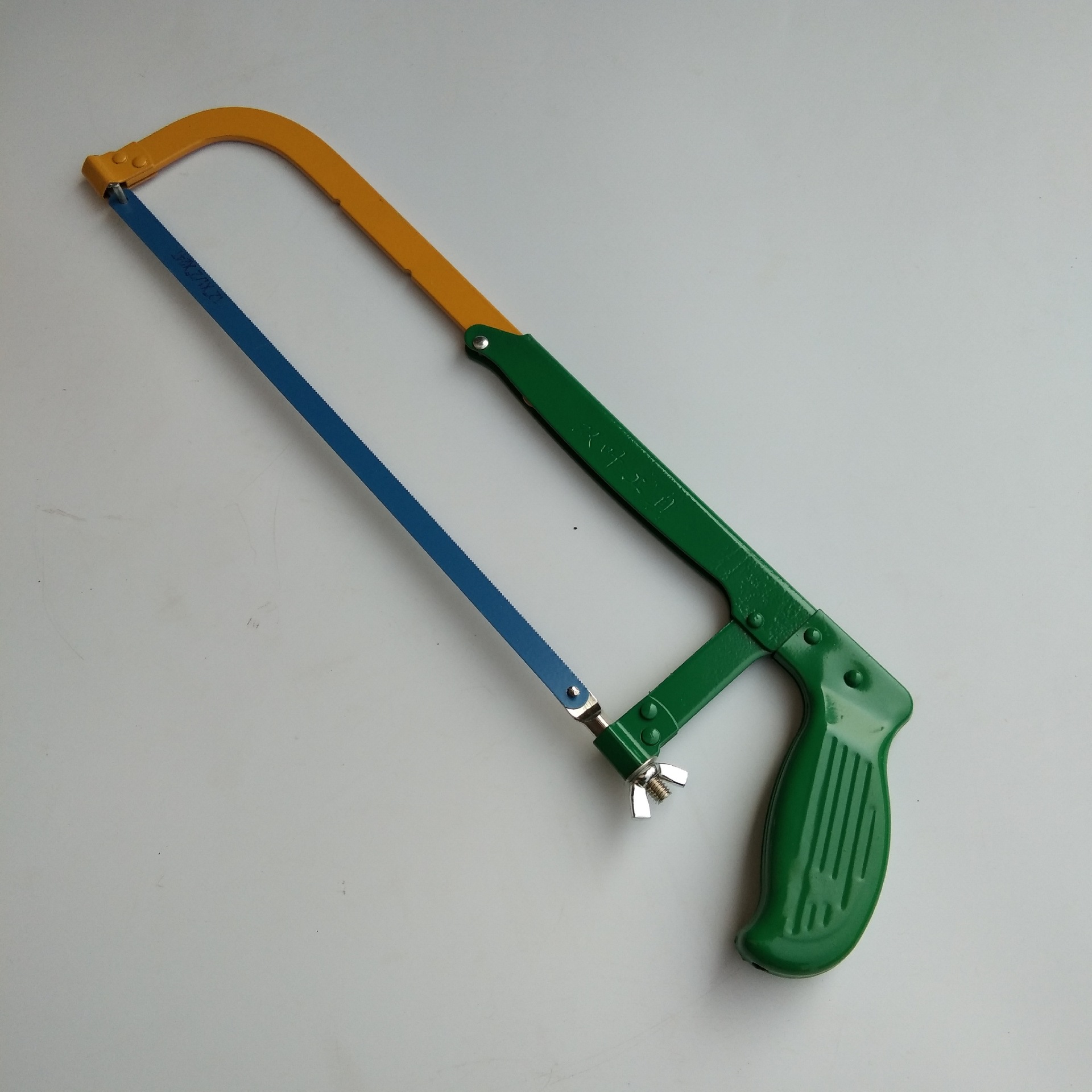 供应双色柄调节式钢锯架喷塑活动锯架园林工具钢工具锯条远鸿五金