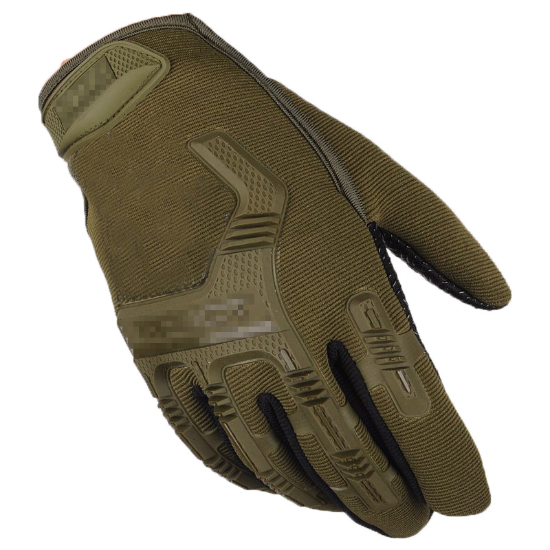Military Fans Tactical Full Finger Gloves Men's Autumn and Winter Special Forces Mountaineering Training Non-Slip Wear-Resistant Fitness Sports Outdoor Riding