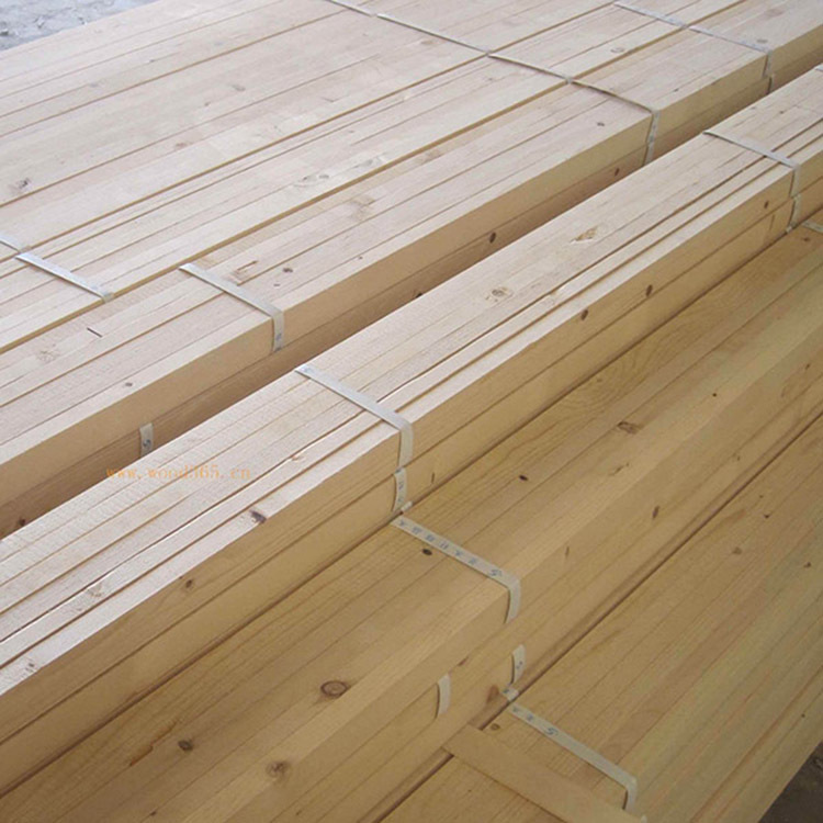 吊顶用白松木方长期供应建筑木方-优质木龙骨条可定制生产